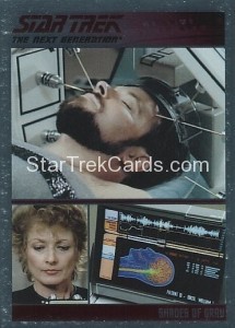 The Complete Star Trek The Next Generation Series 1 Trading Card Parallel 47