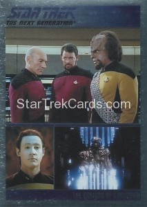 The Complete Star Trek The Next Generation Series 1 Trading Card Parallel 49