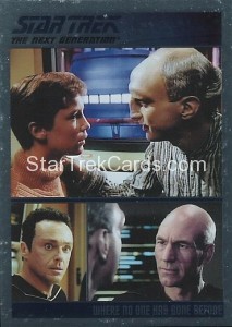 The Complete Star Trek The Next Generation Series 1 Trading Card Parallel 5