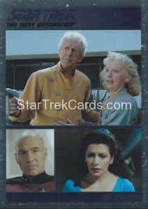 The Complete Star Trek The Next Generation Series 1 Trading Card Parallel 50