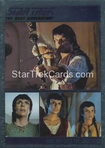 The Complete Star Trek The Next Generation Series 1 Trading Card Parallel 51