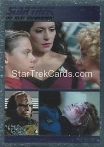 The Complete Star Trek The Next Generation Series 1 Trading Card Parallel 52