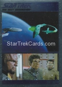 The Complete Star Trek The Next Generation Series 1 Trading Card Parallel 54