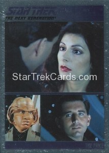 The Complete Star Trek The Next Generation Series 1 Trading Card Parallel 55