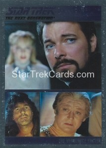 The Complete Star Trek The Next Generation Series 1 Trading Card Parallel 56