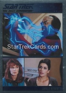 The Complete Star Trek The Next Generation Series 1 Trading Card Parallel 6
