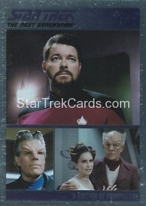 The Complete Star Trek The Next Generation Series 1 Trading Card Parallel 61