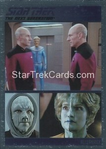 The Complete Star Trek The Next Generation Series 1 Trading Card Parallel 65