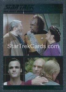 The Complete Star Trek The Next Generation Series 1 Trading Card Parallel 75