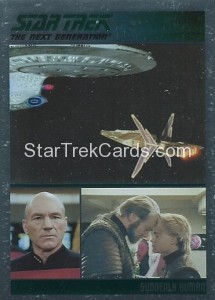 The Complete Star Trek The Next Generation Series 1 Trading Card Parallel 77