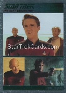 The Complete Star Trek The Next Generation Series 1 Trading Card Parallel 82