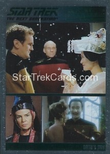 The Complete Star Trek The Next Generation Series 1 Trading Card Parallel 84