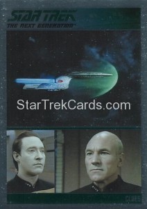 The Complete Star Trek The Next Generation Series 1 Trading Card Parallel 87