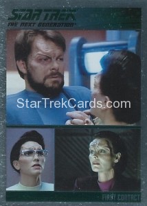 The Complete Star Trek The Next Generation Series 1 Trading Card Parallel 88