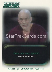 The Quotable Star Trek The Next Generation Trading Card 15