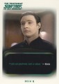 The Quotable Star Trek The Next Generation Trading Card 54