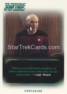 The Quotable Star Trek The Next Generation Trading Card 88