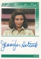 The Quotable Star Trek The Next Generation Trading Card Autograph Jennifer Hetrick
