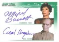 The Quotable Star Trek The Next Generation Trading Card Autograph Majel Barrett Carel Struycken