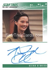 The Quotable Star Trek The Next Generation Trading Card Autograph Rosalind Chao