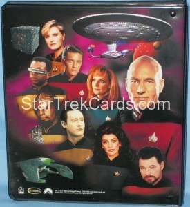 The Quotable Star Trek The Next Generation Trading Card Binder Back