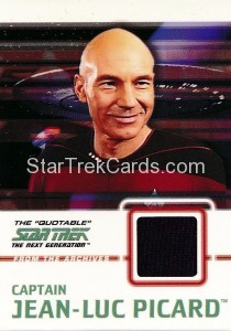 The Quotable Star Trek The Next Generation Trading Card C1 Black