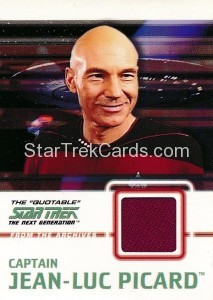 The Quotable Star Trek The Next Generation Trading Card C1 Red