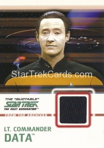 The Quotable Star Trek The Next Generation Trading Card C2 Black