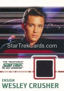 The Quotable Star Trek The Next Generation Trading Card C9 Black