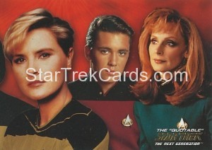 The Quotable Star Trek The Next Generation Trading Card ST8