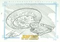 The Quotable Star Trek The Next Generation Trading Card Sketch Bottom View Moving Left