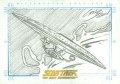 The Quotable Star Trek The Next Generation Trading Card Sketch Front View Orbiting Star