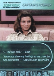 The Quotable Star Trek The Next Generation Trading Card W2