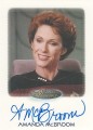 The Women of Star Trek Trading Card Autograph Amanda McBroom