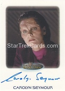 The Women of Star Trek Trading Card Autograph Carolyn Seymour