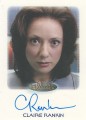 The Women of Star Trek Trading Card Autograph Claire Rankin