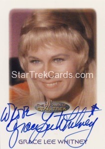 The Women of Star Trek Trading Card Autograph Grace Lee Whitney