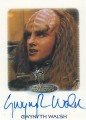 The Women of Star Trek Trading Card Autograph Gwynyth Walsh