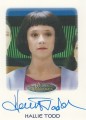 The Women of Star Trek Trading Card Autograph Hallie Todd