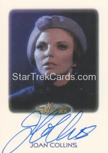 The Women of Star Trek Trading Card Autograph Joan Collins