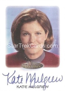 The Women of Star Trek Trading Card Autograph Kate Mulgrew