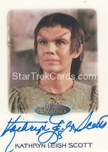 The Women of Star Trek Trading Card Autograph Kathryn Leigh Scott
