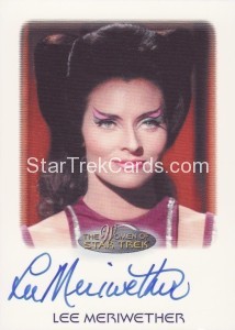 The Women of Star Trek Trading Card Autograph Lee Meriwether