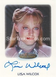 The Women of Star Trek Trading Card Autograph Lisa Wilcox