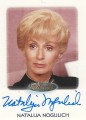 The Women of Star Trek Trading Card Autograph Natalija Nogulich