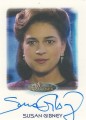 The Women of Star Trek Trading Card Autograph Susan Gibney