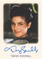 The Women of Star Trek Trading Card Autograph Terry Farrell