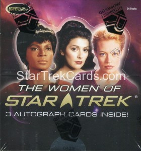 The Women of Star Trek Trading Card Box
