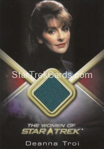 The Women of Star Trek Trading Card WCC15 Teal