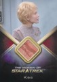 The Women of Star Trek Trading Card WCC17 Pink Pleats
